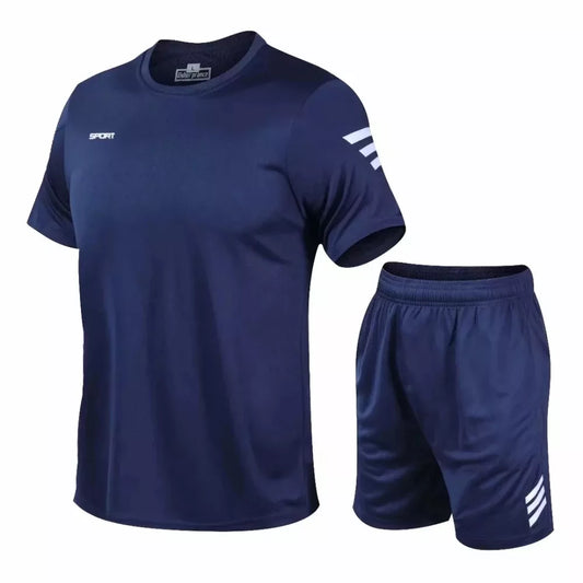 2 unids/set ropa deportiva para hombre