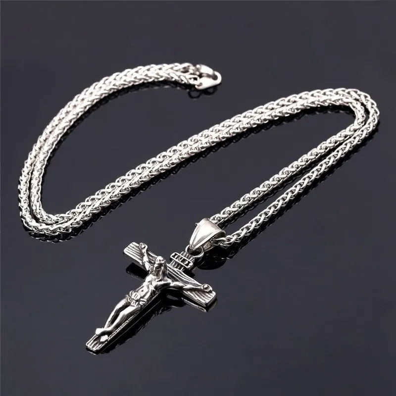 Religious Jesus Cross Necklace - admstore