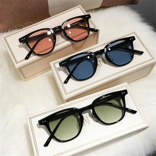 Women New Ins Popular Square Sunglasses