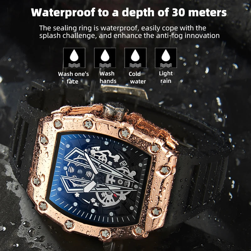 Reloj de hombre resistente al agua